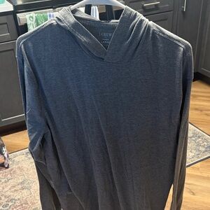 J. Crew Charcoal Long Sleeve Hoodie
